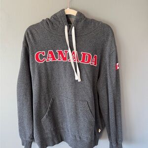 Gray Canada Hoodie